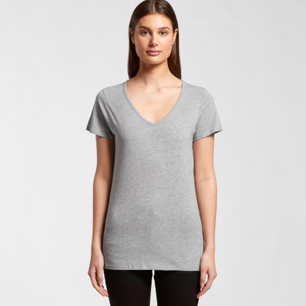 AS Colour Bevel V Neck Womens Tee Thumbnail